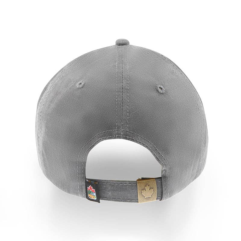Canada Multi Patches washed canvas Cap: Red