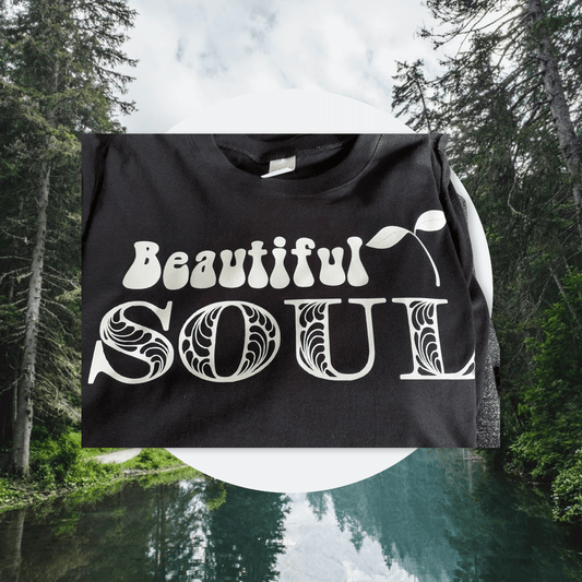Beautiful 🌱 Soul in Organic Cotton Black