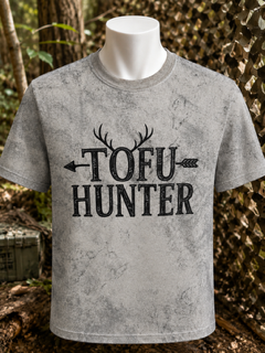 Tofu Hunter T-Shirt in Colour Burst Grey