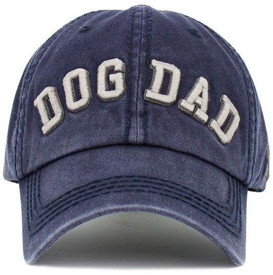 Dog Dad Washed Vintage Ballcap