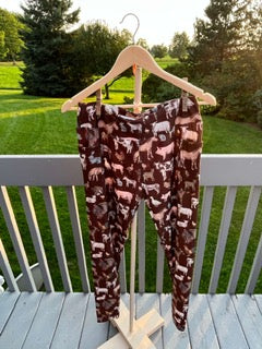 Farm Animal leggings with pockets.